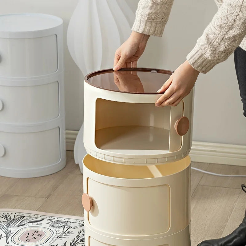 Unique Nordic Cylindrical Cabinet