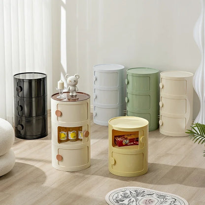 Unique Nordic Cylindrical Cabinet